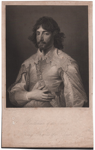 Gentleman of the Court of King Charles the First